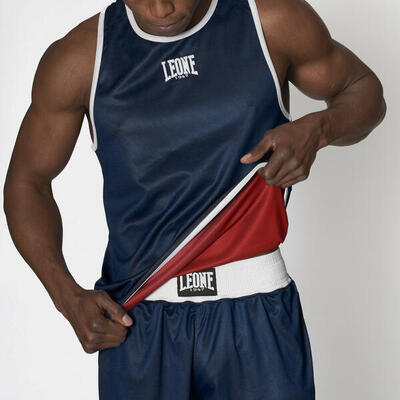 Herren Trainingsshirt LEONE 1947 Double Face Boxing Singlet