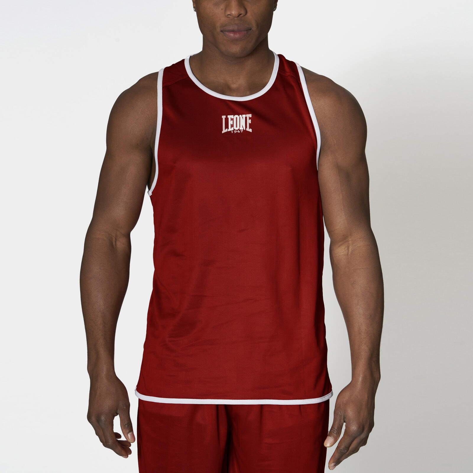 Camisola de boxe reversível Leone1947 azul/vermelho L 2/7