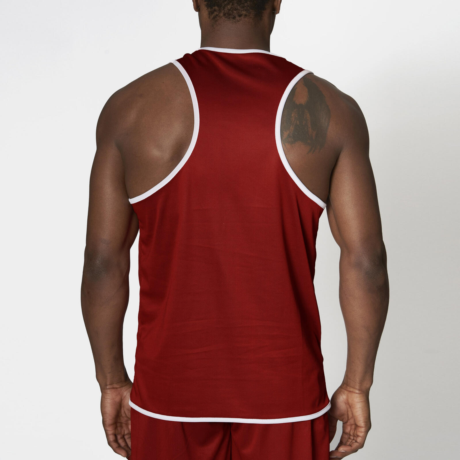 Camisola de boxe reversível Leone1947 azul/vermelho L 4/7