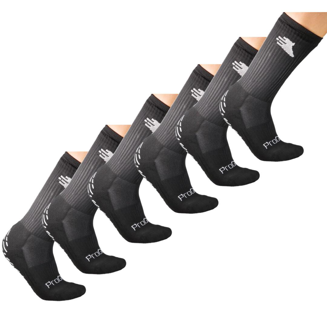 PRO GRIP Elite Bundle Grip Socks - 6 Pairs