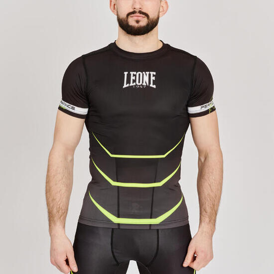Rashguard Leone1947 REVO FLUO negro/S