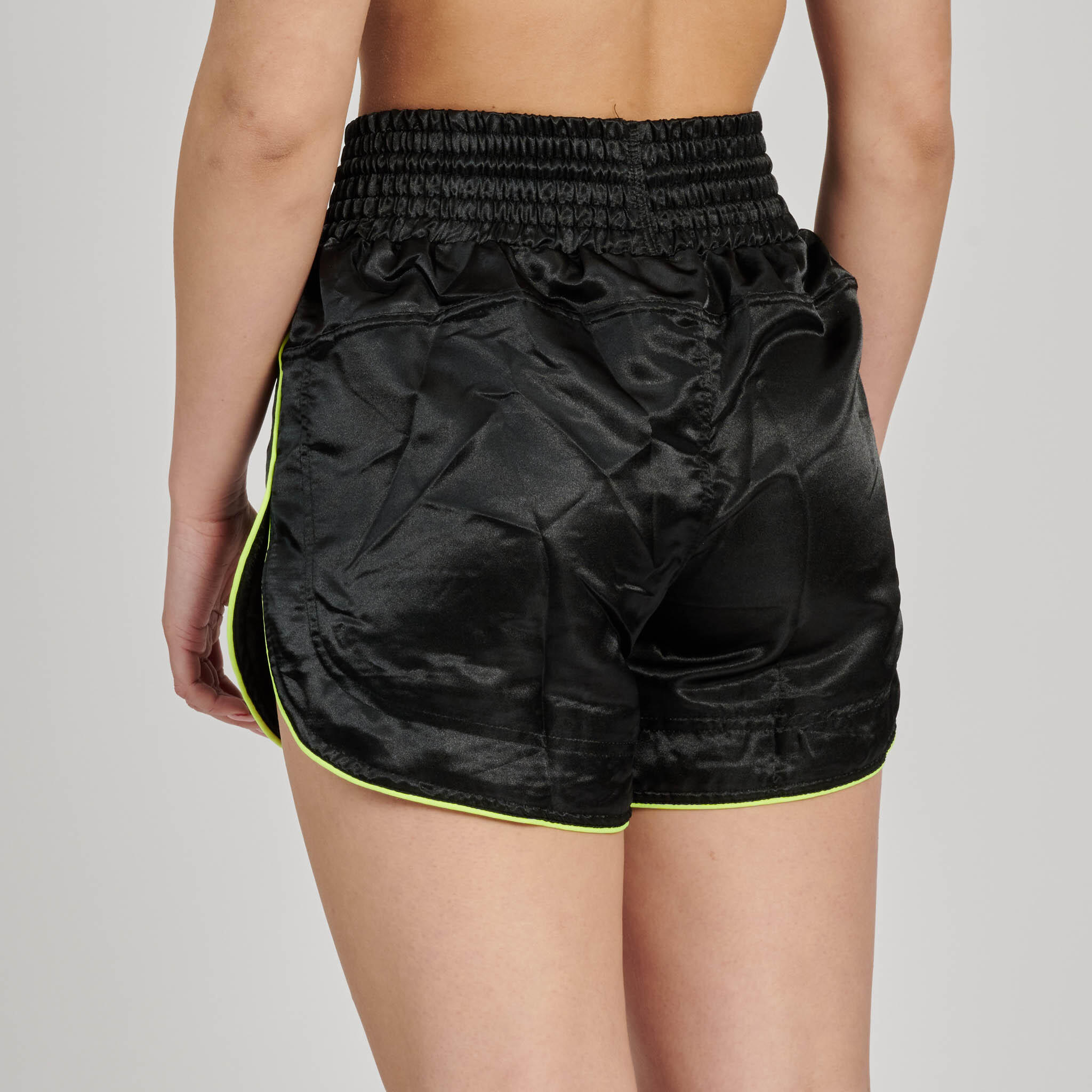 Leone1947 Pantalón corto BASIC mujer negro S 3/7
