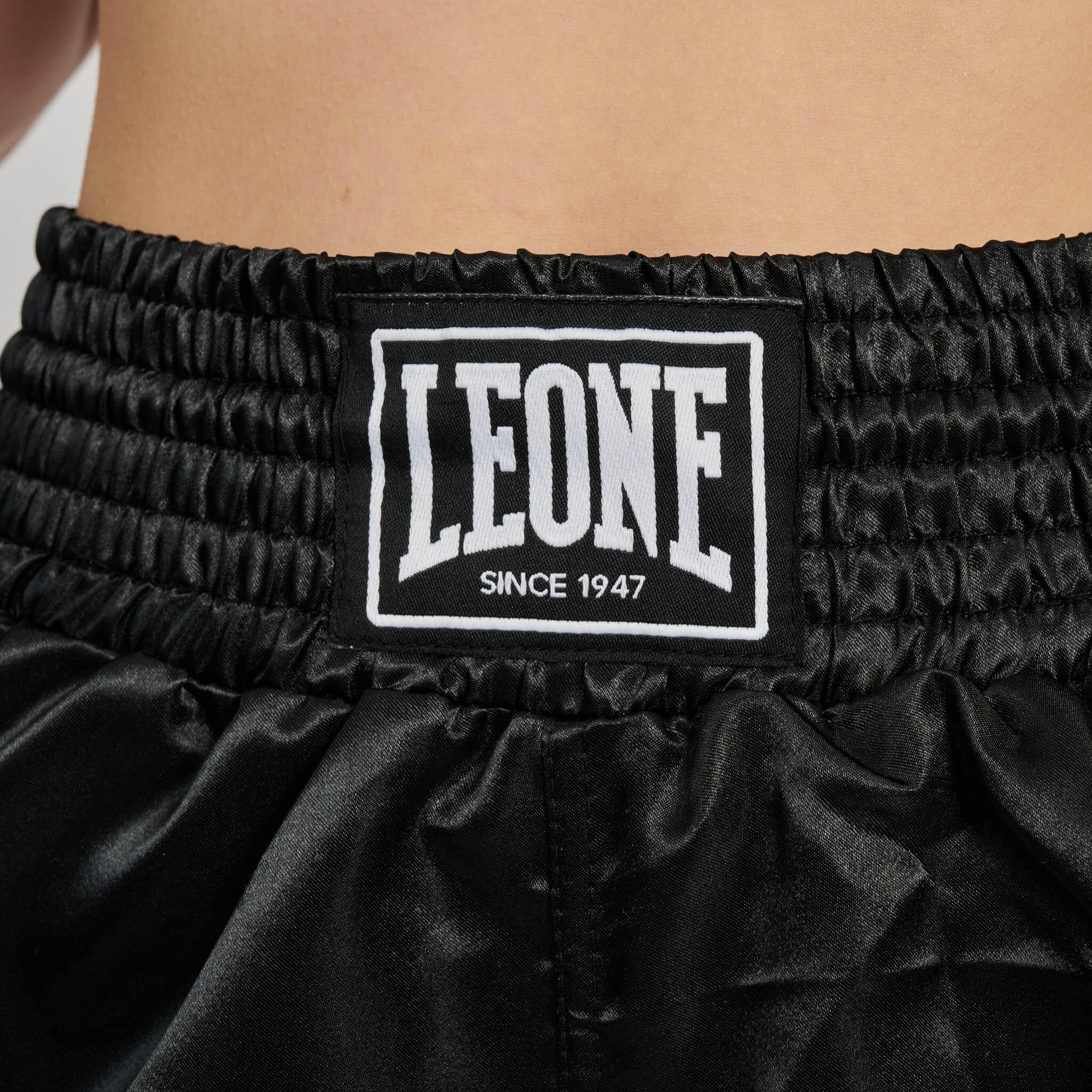 Leone1947 Pantalón corto BASIC mujer negro S 7/7
