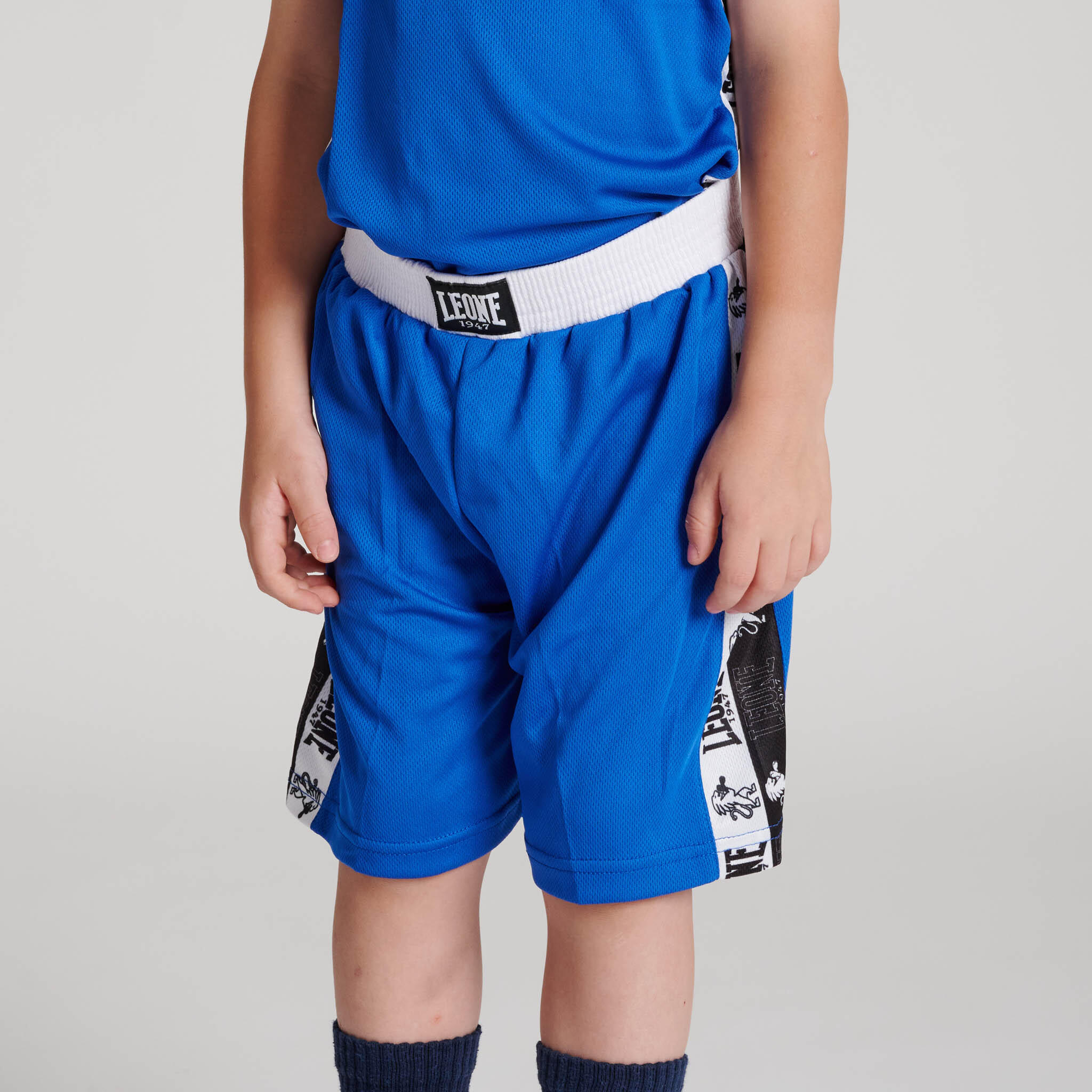 LEONE 1947 Pantalon boxeo infantil Leone1947 ICONIC azul/L