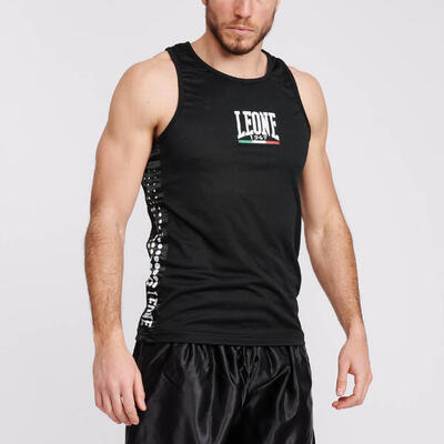 CANOTTA BOXE COL BLK