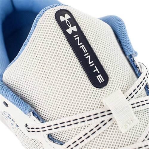 Hardloopschoenen Mannelijk Under Armour Infinite Wit 4/7