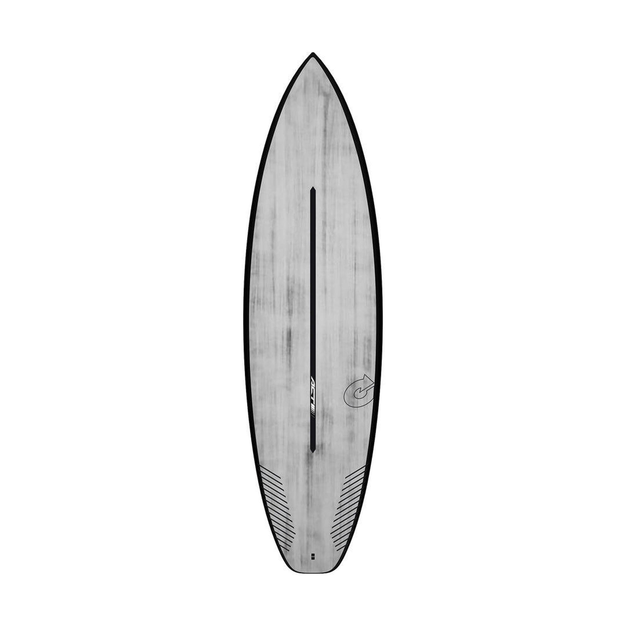Torq - Comp 2 Act - Planche De Surf Shortboard 6'4 - Planche De Surf - Gris|noir - Taille Unique - Decathlon