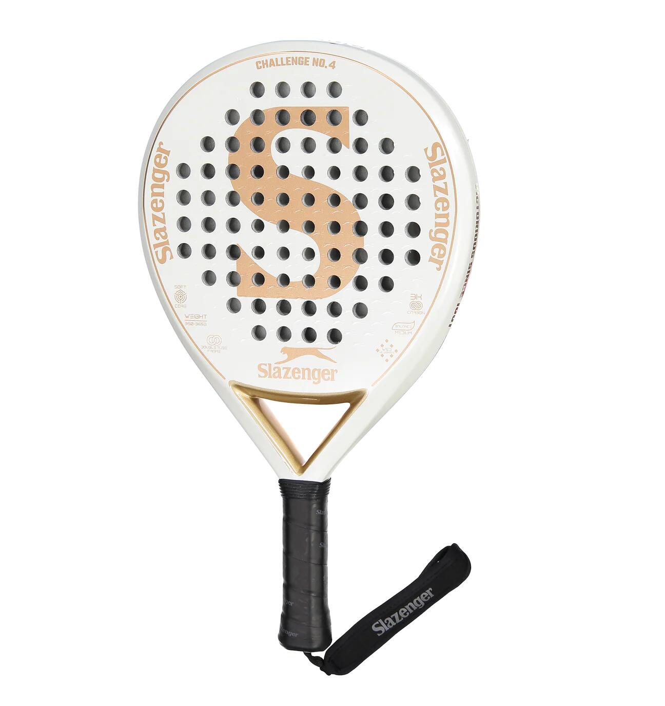 Raquettes de padel Homme Slazenger Challenge 4 Blanc 3/5