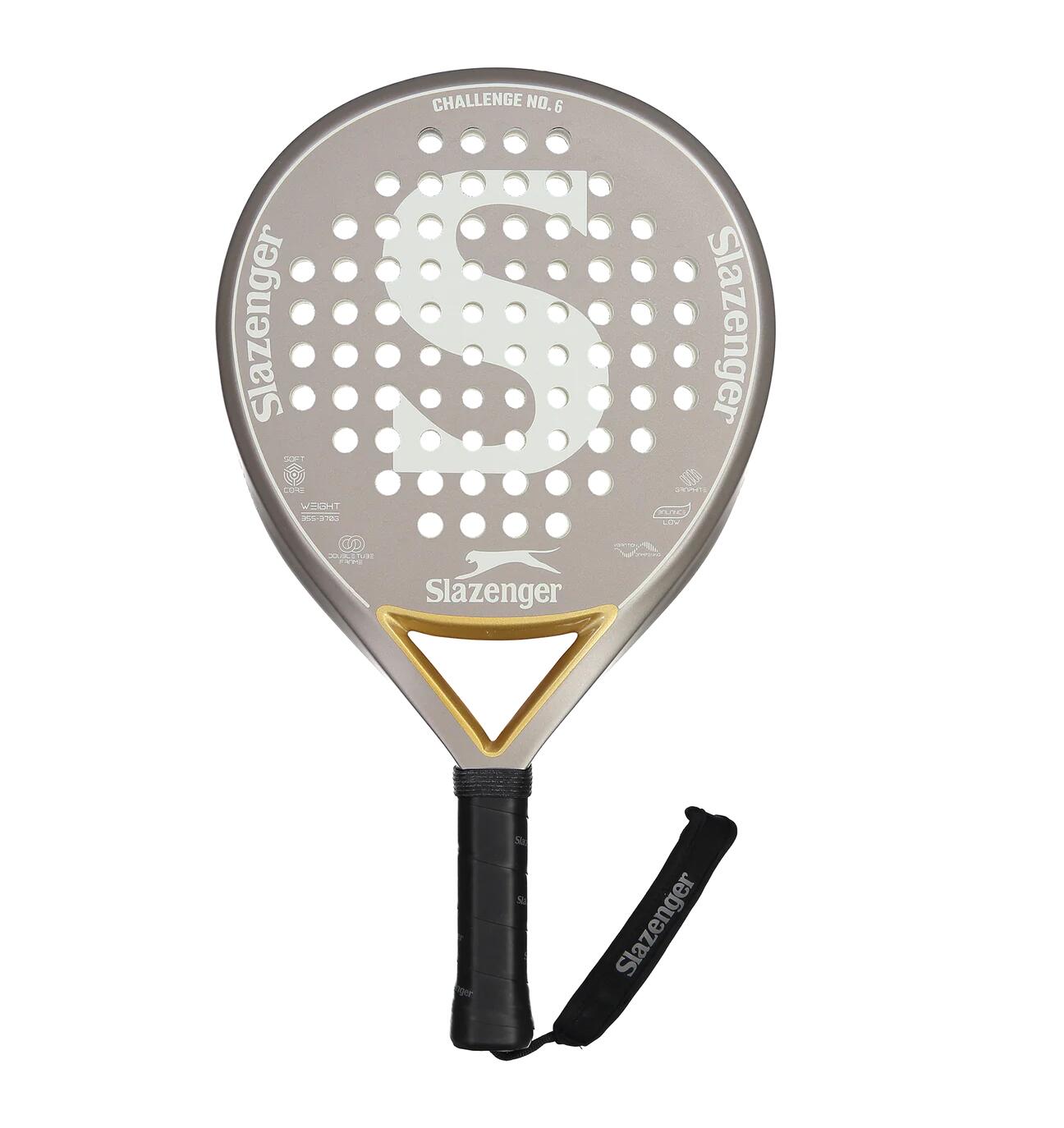 Palas de pádel Hombre Slazenger Challenge 6 Gris 3/5