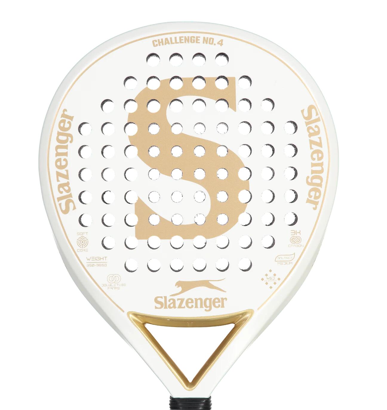 Raquettes de padel Homme Slazenger Challenge 4 Blanc 1/5