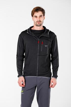 Męska Bluza z Kapturem z 100% Wełny Merino - Maestro/Woolona