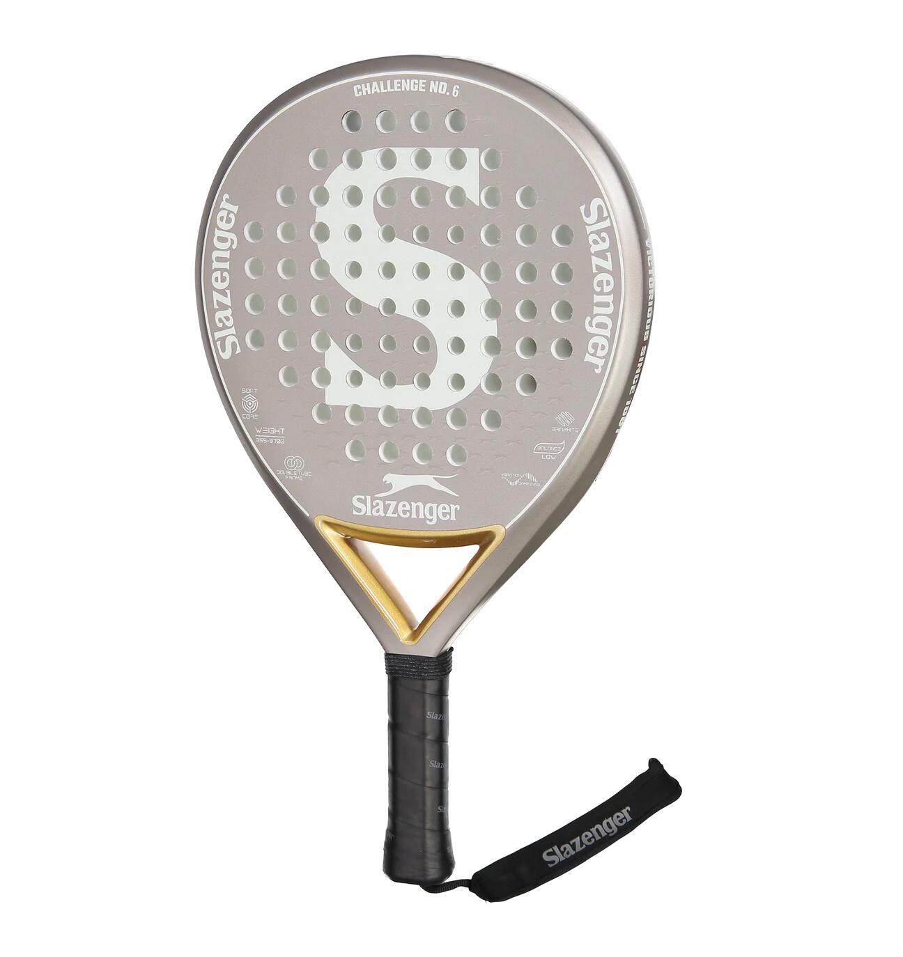 Palas de pádel Hombre Slazenger Challenge 6 Gris 2/5