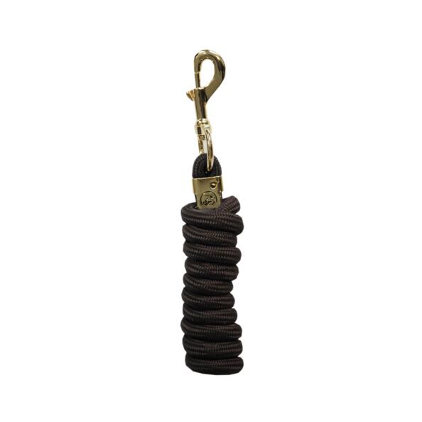 KENTUCKY HORSEWEAR Paardenlijn rope bruin 2m