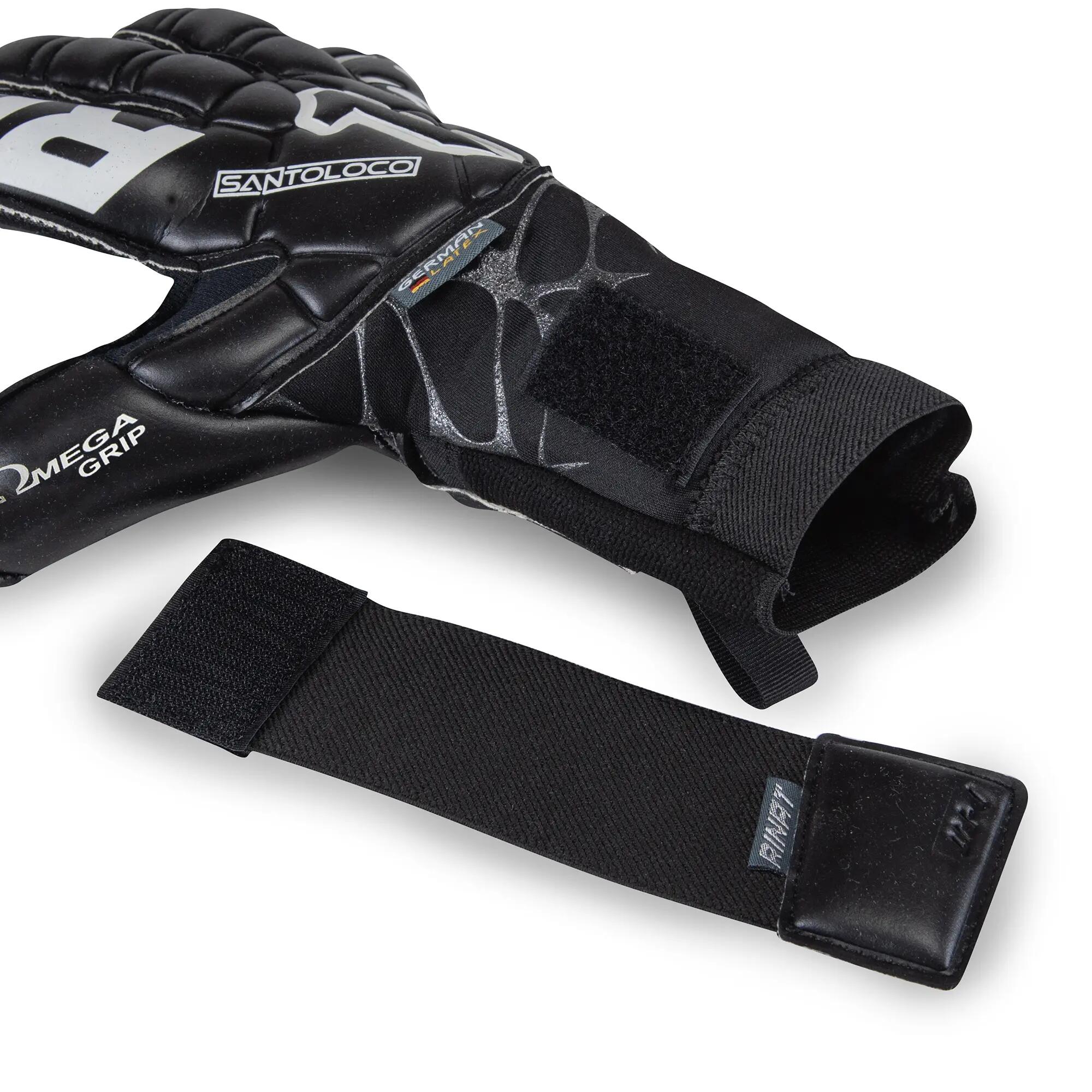 Gants gardien Football Rinat Adulte Santoloco Alpha Terrain naturel 6/8