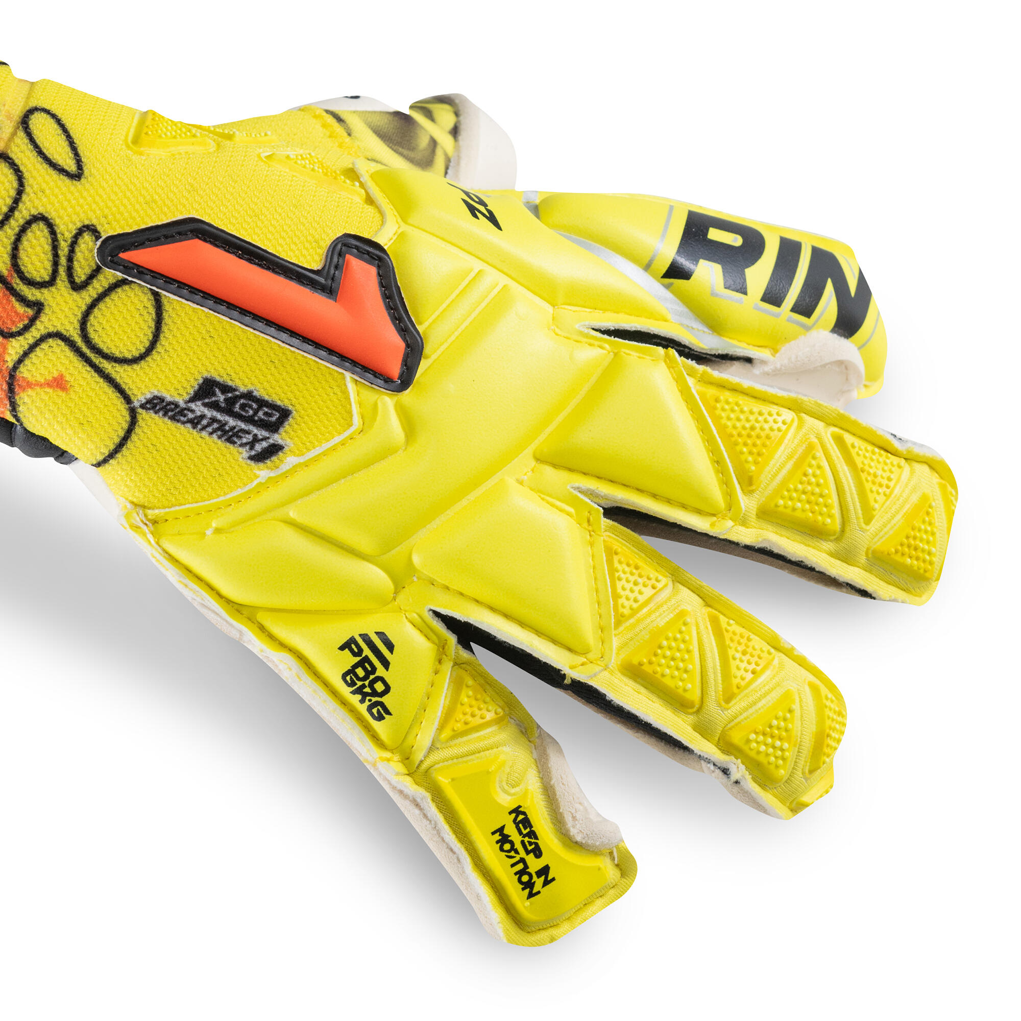 Keepershandschoen  Rinat Xtreme Guard Dominius Pro Geel/wit 2/7