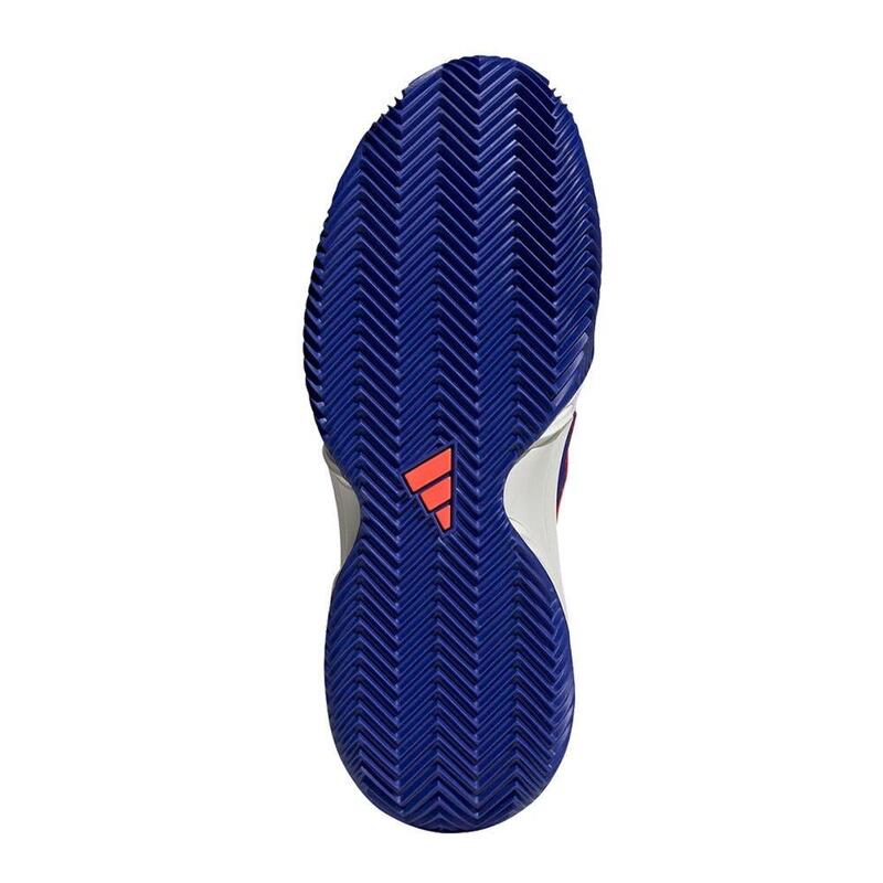 Chaussures Adidas Barricade Clay Hq8424 Bleu Et Orange