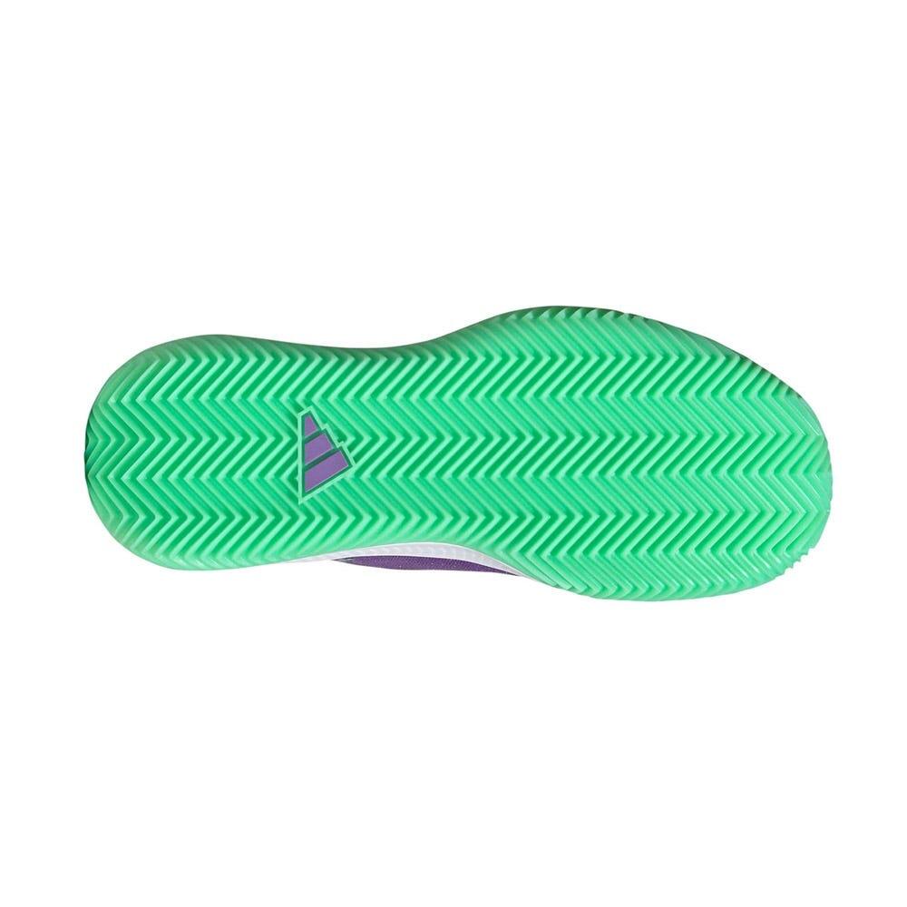 Adidas Defiant Speed Clay Morado Verde Mujer Hq8465 4/5