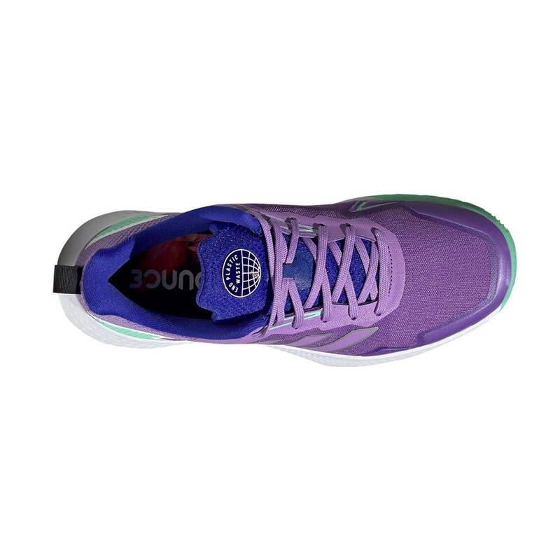 Pantofi sport adidas Defiant Speed Clay violet damă