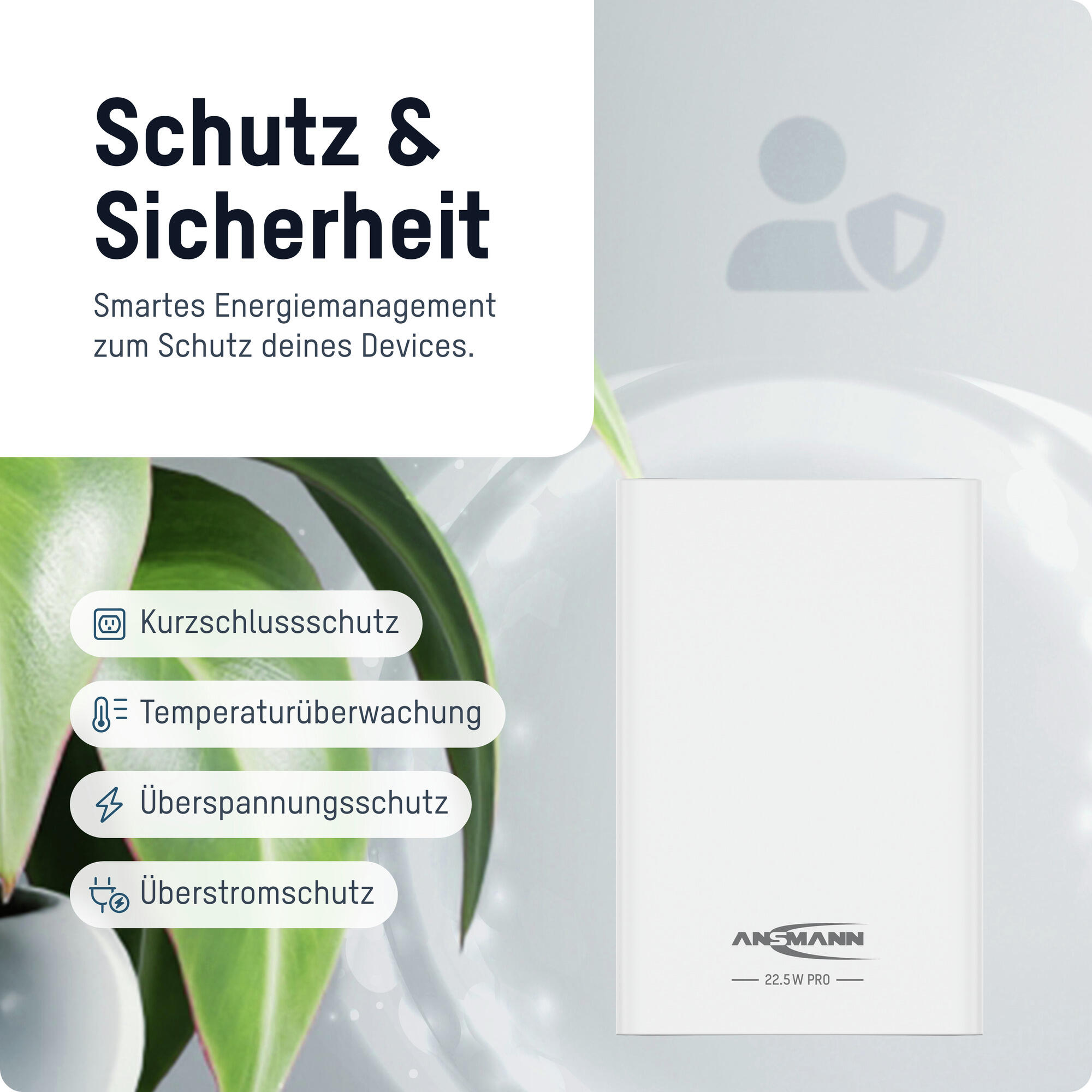 Powerbank 10000 mAh PB222PD weiß 2/7
