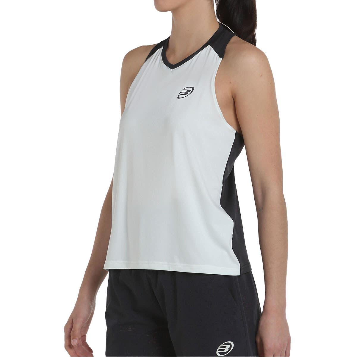 Bullpadel - T-shirt Sans Manches Bullpadel Pinor Pour Les Femmes - T-shirt Manches Courtes - Blanc - 36 Xs - Decathlon