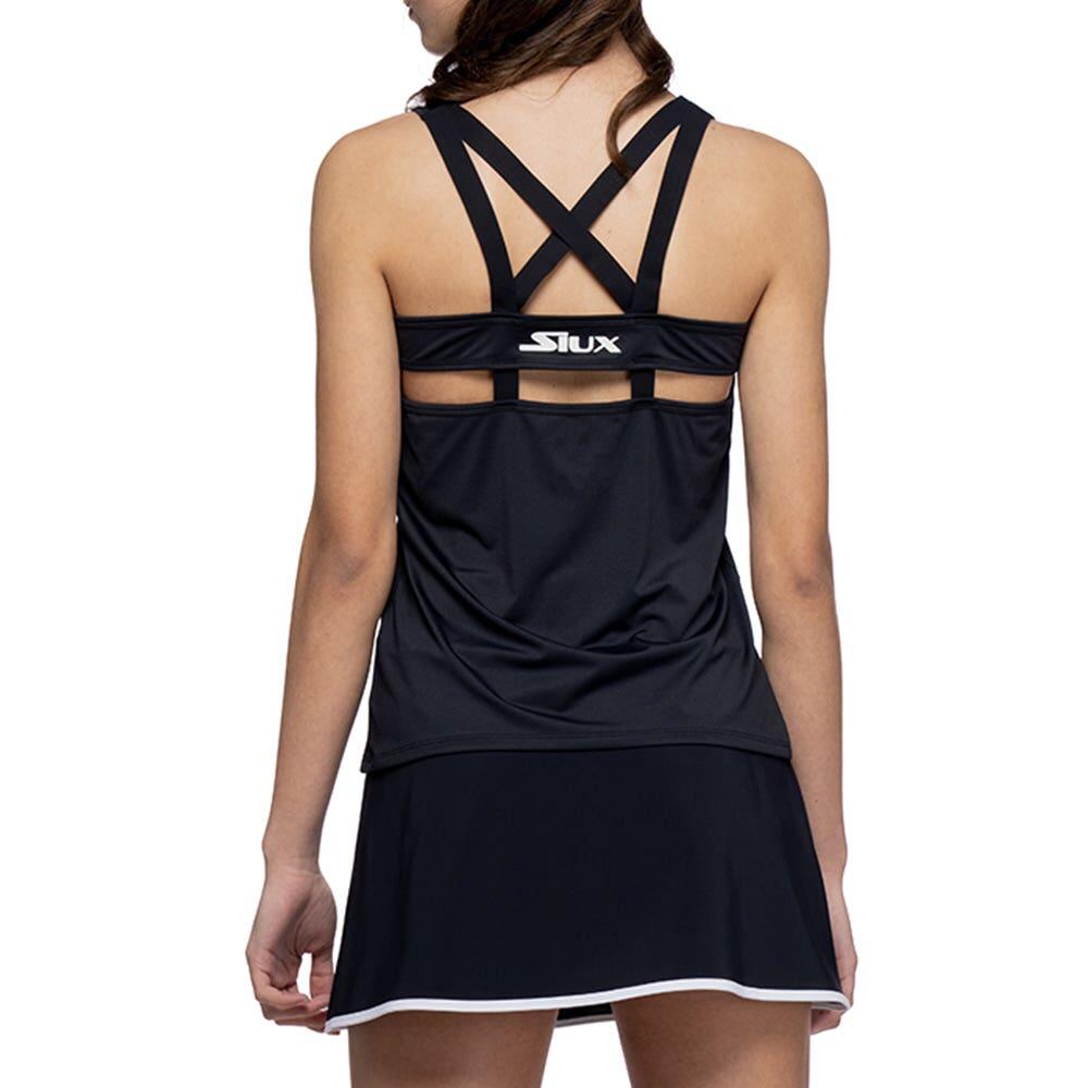 Siux - Siux T-shirt Sans Manches Pour Femmes - T-shirt Manches Courtes - Noir - S - Decathlon