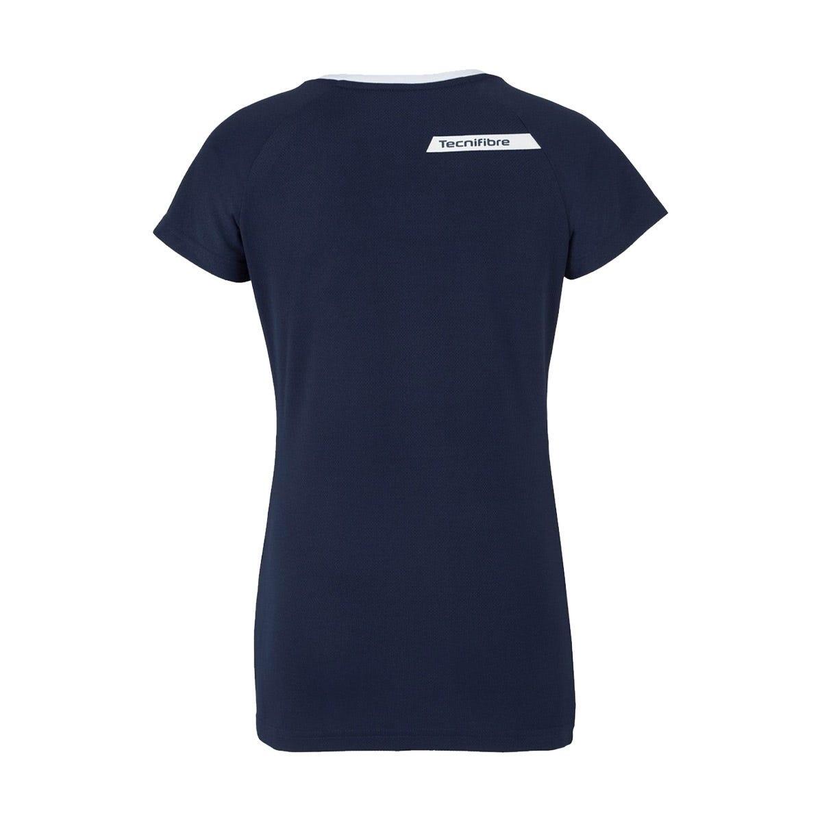 Tecnifibre - Tecnifibre F2 Girl T-shirt - T-shirt Manches Courtes - Bleu - 4 À 6 Ans - Decathlon