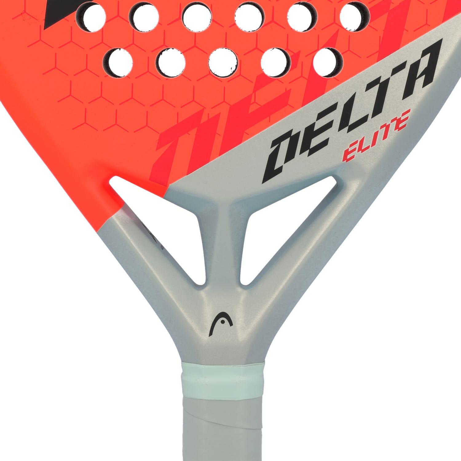 Racchetta da padel HEAD Delta Elite Adulto arancione/grigio 5/7