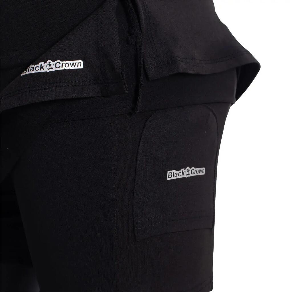 Black Crown Maya Skirt Negro