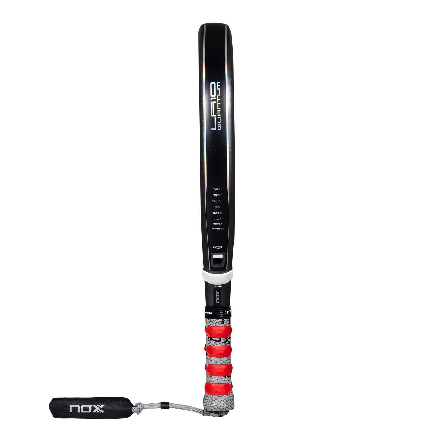 NOX LA10 Quantum 12K By Leo Augsburger 2025 padelracket -  ZWART - unisex 3/7