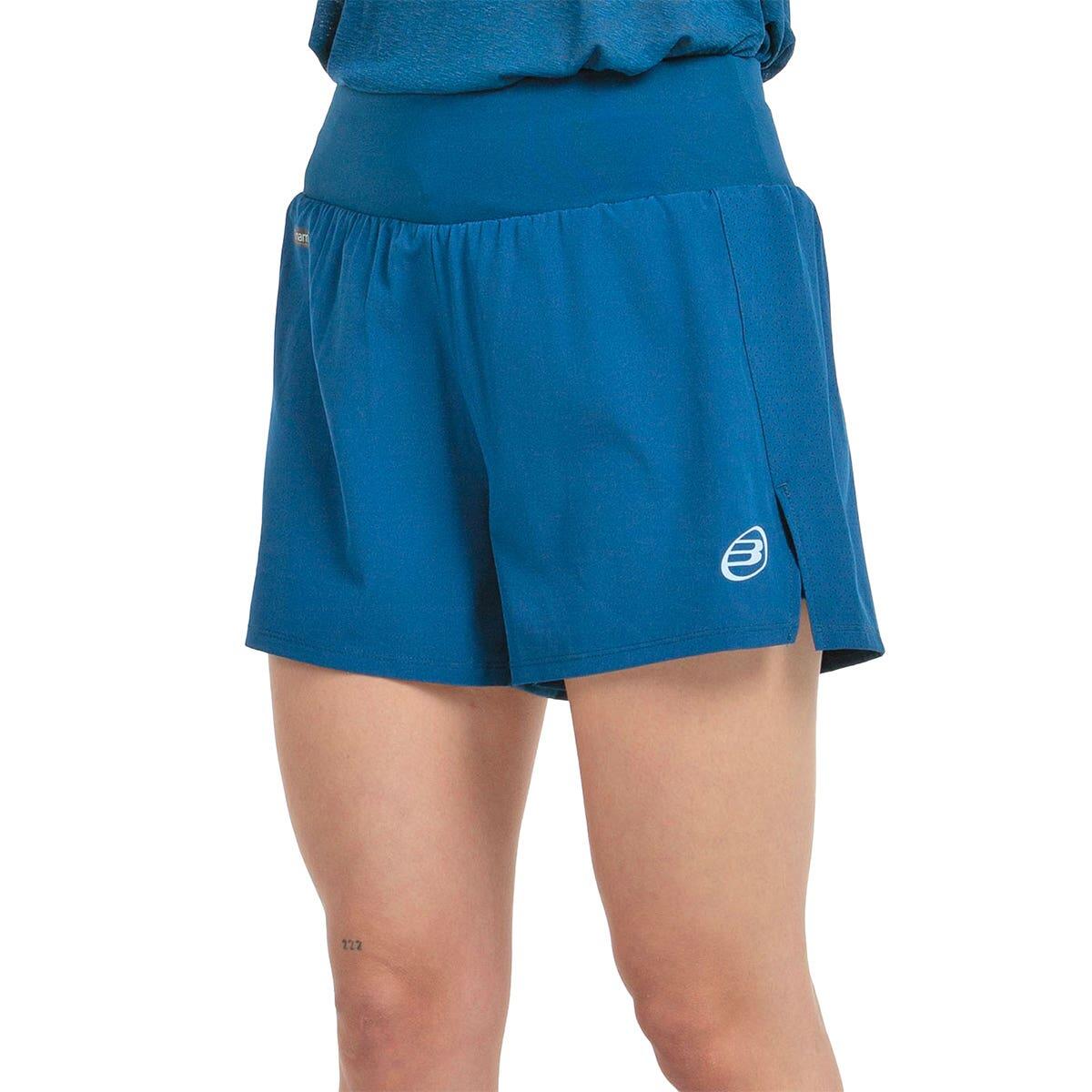 Bullpadel calções de poliéster para mulher dictio