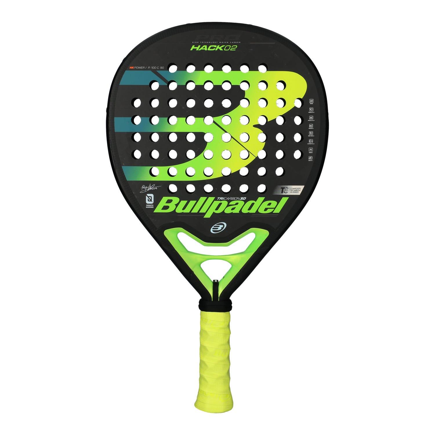 Bullpadel - Bullpadel Hack 02 - Raquette De Padel - Noir - Taille Unique - Decathlon