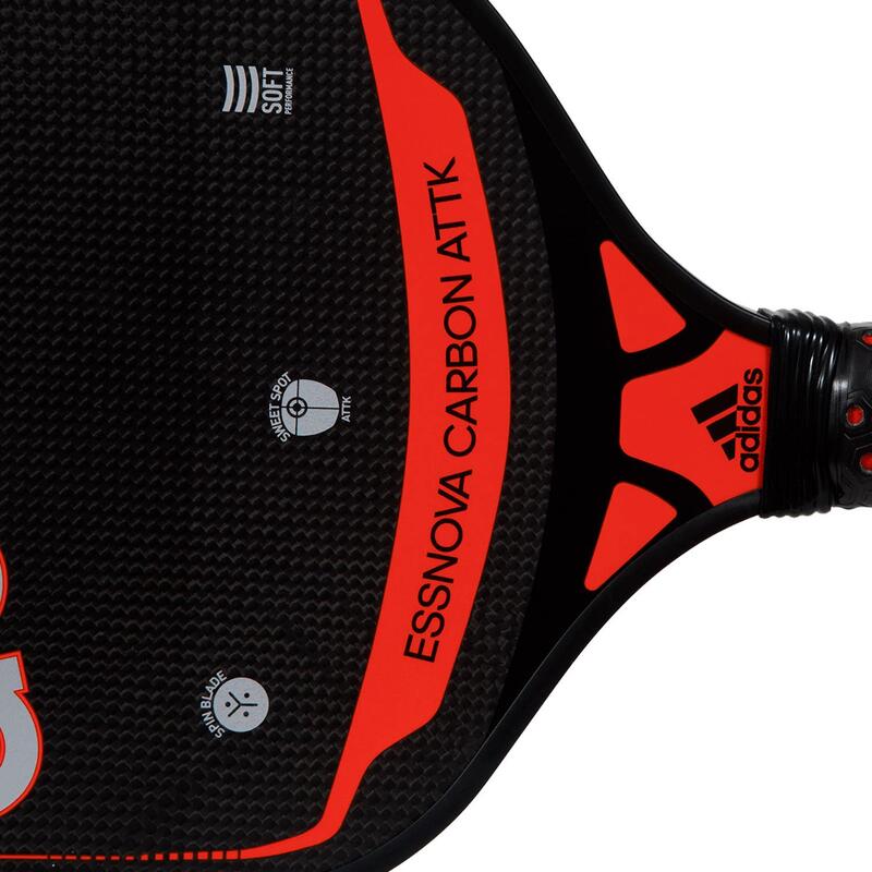 Racheta Pickleball Adidas Essnova Carbon Attk Red Multicolor