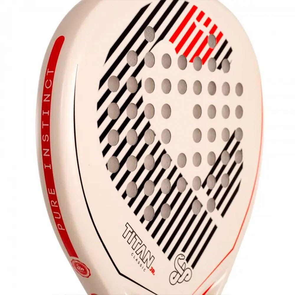 PALA PÁDEL VIBOR-A TITAN JUNIOR CLASSIC WHITE 5/6