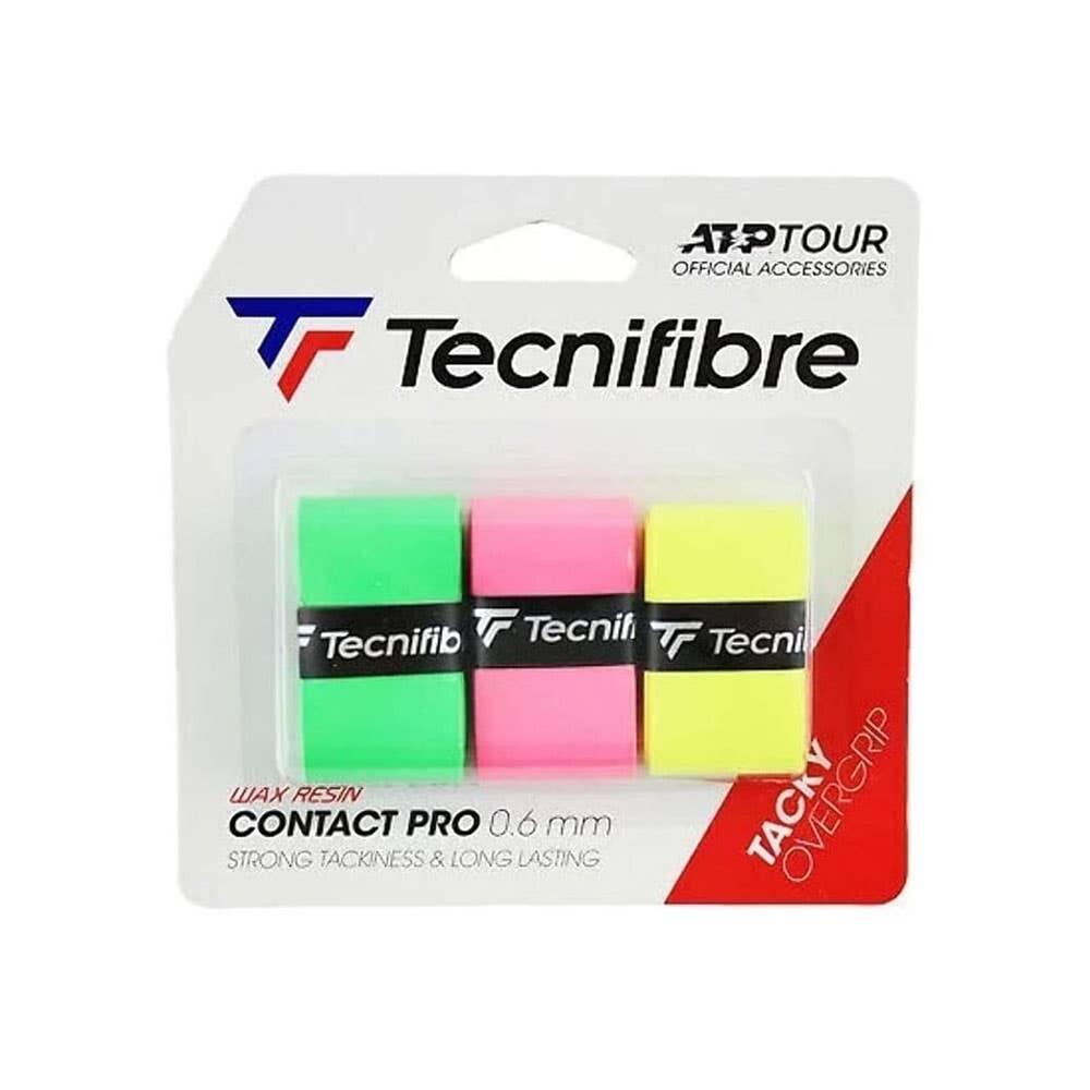 Conjunto De 3 Overgrips Tecnifibre Contact Pro Multicoloridos 2/2