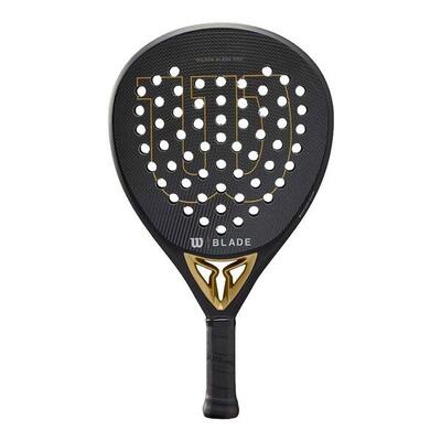 Wilson blade pro padel v2 2 black and gold