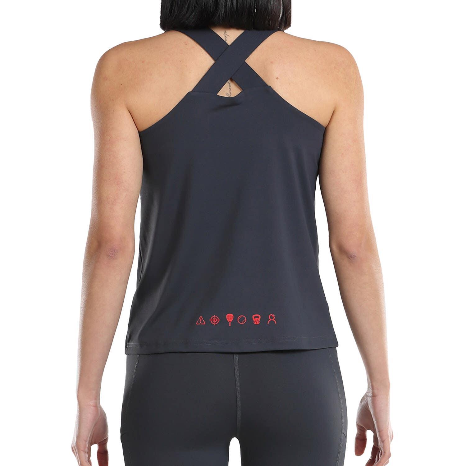 Bullpadel - Débardeur Bullpadel Dilos - T-shirt Manches Courtes - Gris - 42 M/l - Decathlon