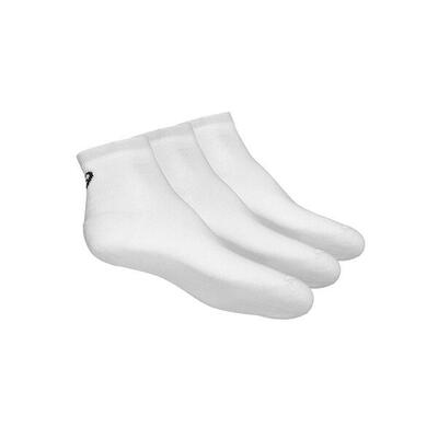 White asics quarter socks 3ppk