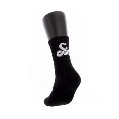 Black vibor-a mamba crew socks