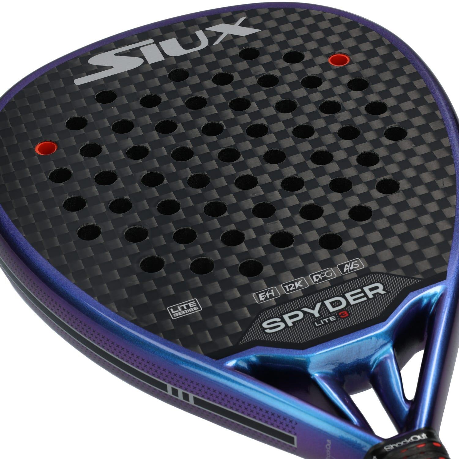 Siux - Racchetta da Padel Spyder Lite 3 Hard livello avanzato forma diamante. 6/7
