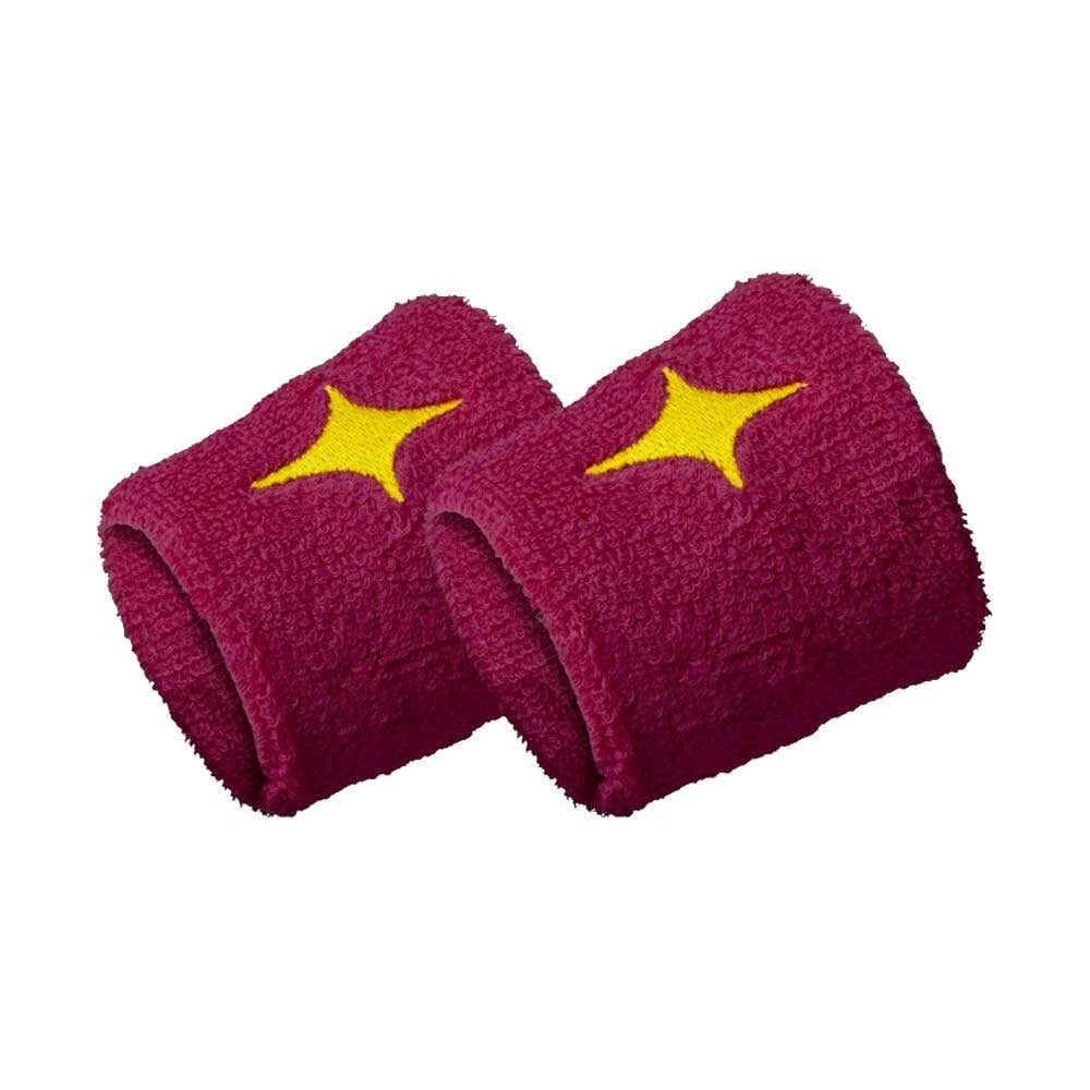 Par De Pulseiras Star Vie Roxas Com Uma Estrela Amarela 2/3