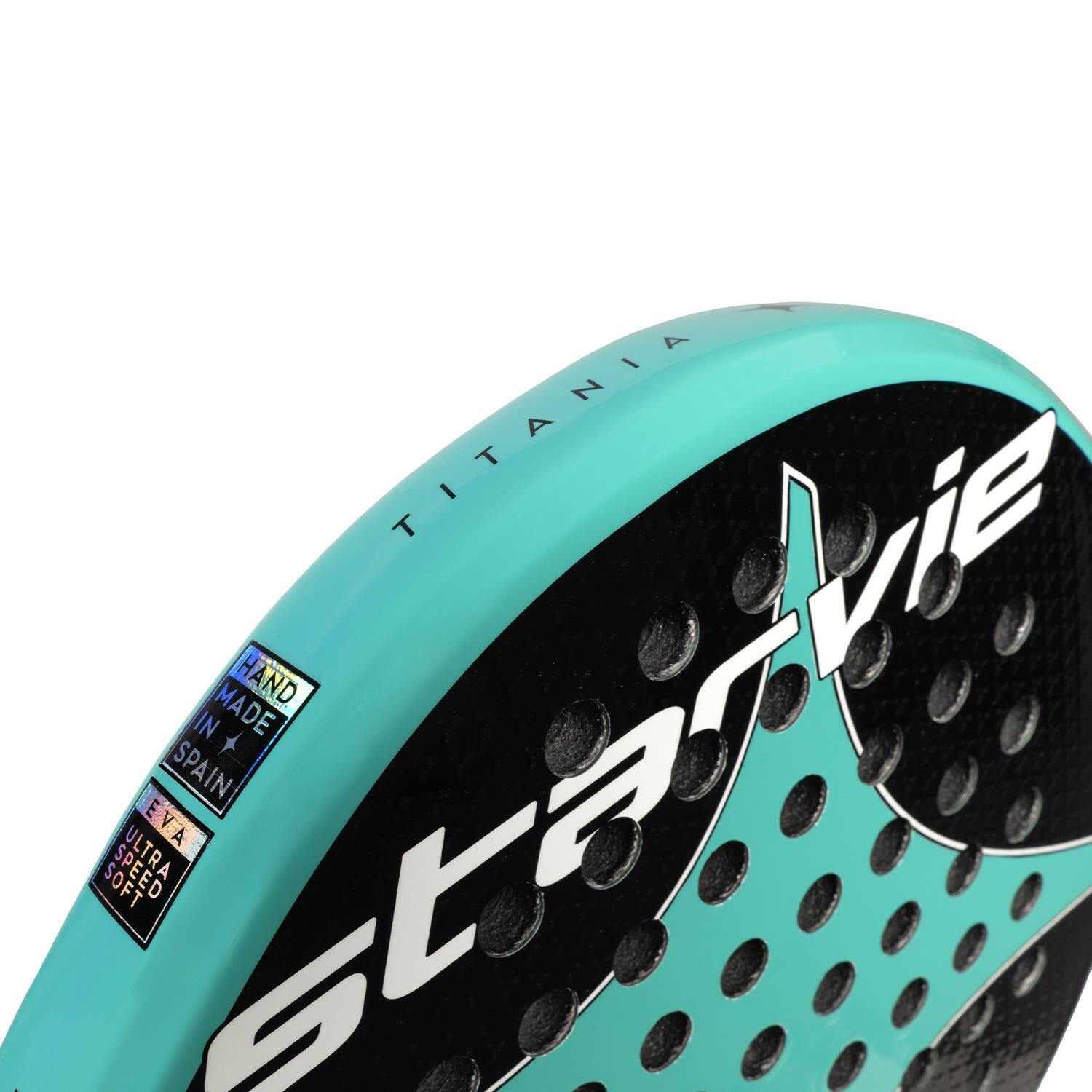Padelrackets Mannelijk Star Vie StarVie Titania Ultra Speed Soft Lite 2025 Zwart 4/4
