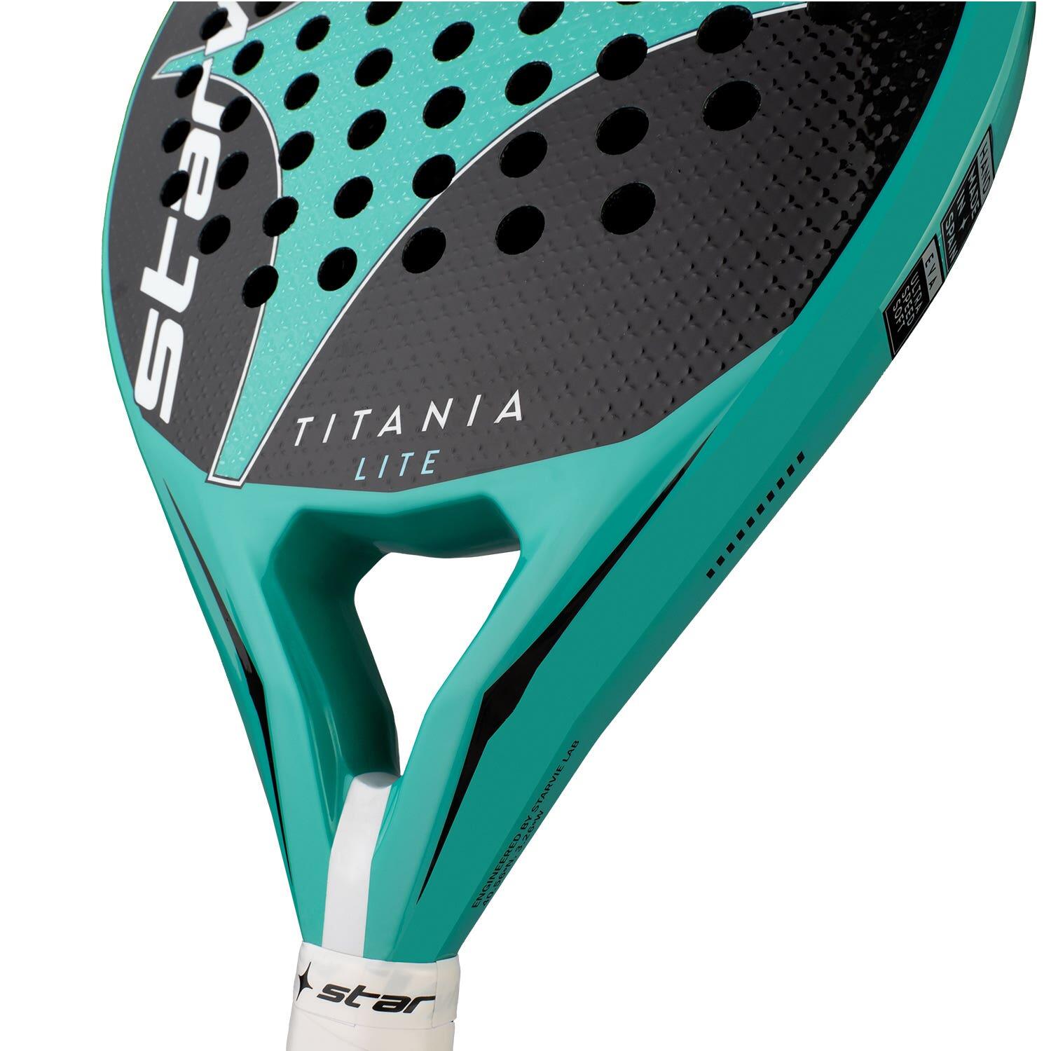 Padelrackets Mannelijk Star Vie StarVie Titania Ultra Speed Soft Lite 2025 Zwart 3/4