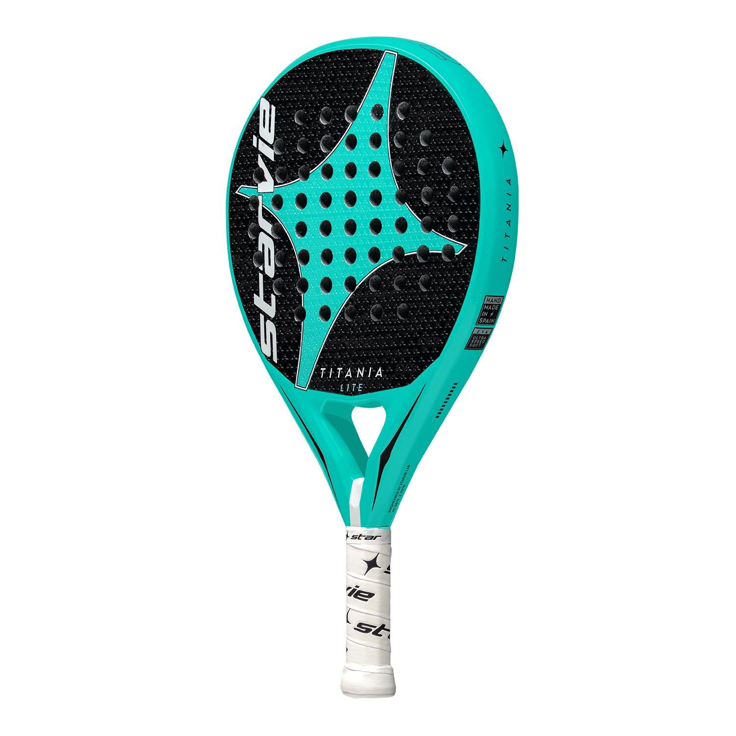 Padelrackets Mannelijk Star Vie StarVie Titania Ultra Speed Soft Lite 2025 Zwart 2/4