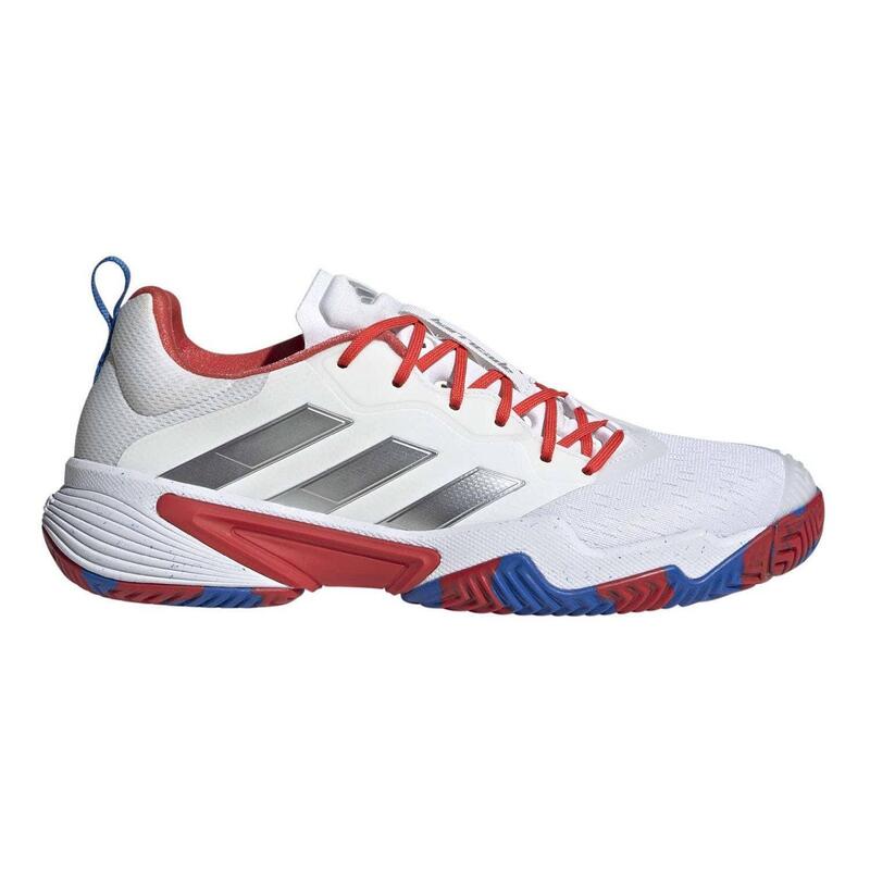 Zapatillas Adidas Barricade Blanco Azul Rojo -  - 43 1/3