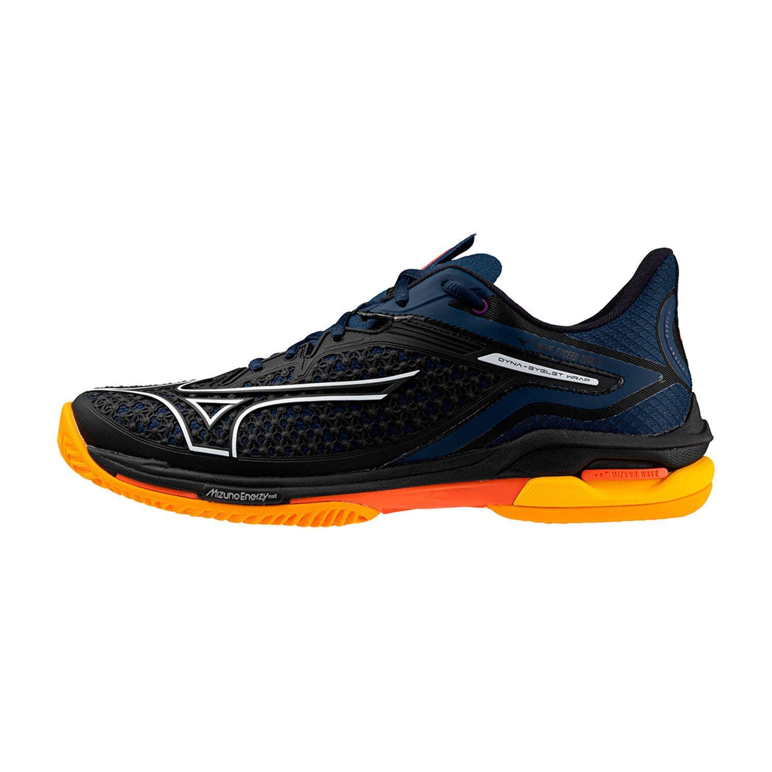 Zapatillas Mizuno Wave Exceed Tour 6 Padel Azul Blanco Naranja -  - 41 2/5