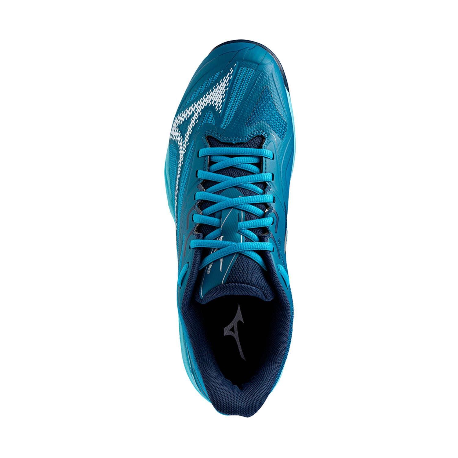 Mizuno WAVE EXCEED LIGHT 2 CC Tennisschuhe Herren 61GC232027 blau 3/7