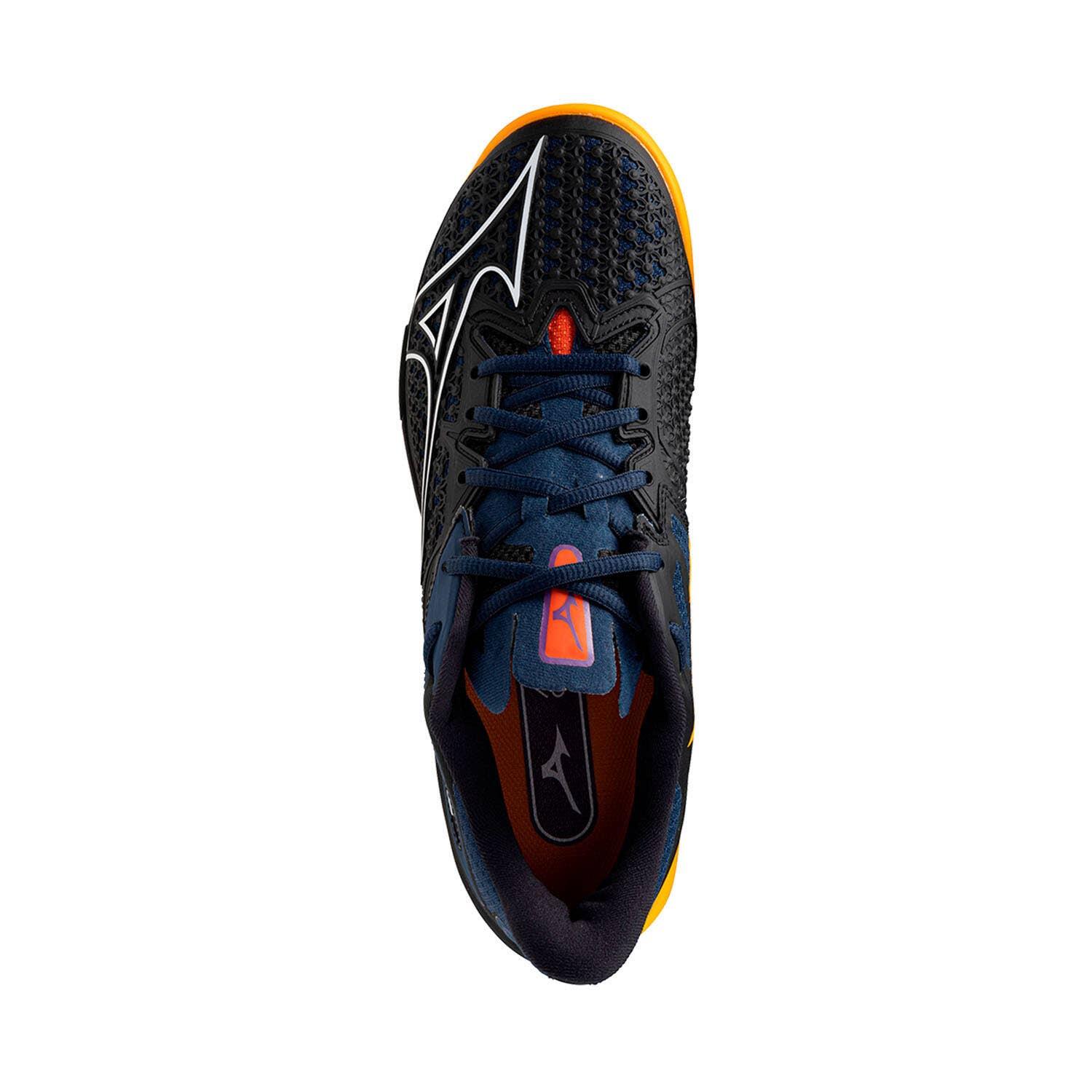 Zapatillas Mizuno Wave Exceed Tour 6 Padel Azul Blanco Naranja -  - 41 3/5