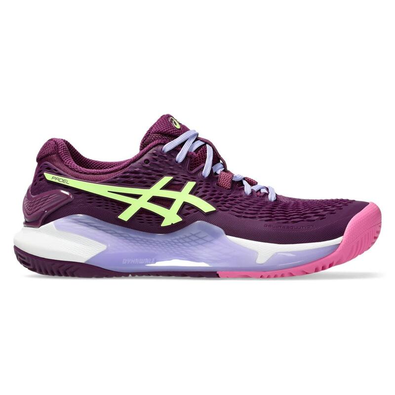 Zapatillas Asics Gel Resolution 9 Padel Malva Intenso Lima Mujer -  - 39,5