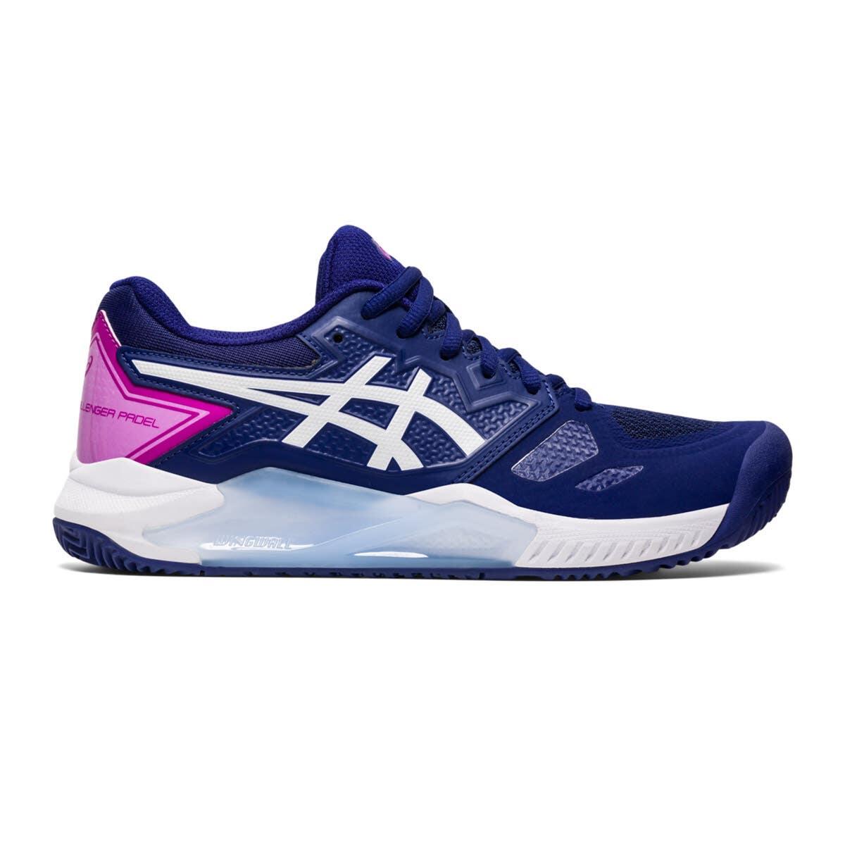 Asics - Asics Gel Challenger 13 Bleu Blanc Femme 1042a205 - Chaussures De Sport - Bleu - Decathlon
