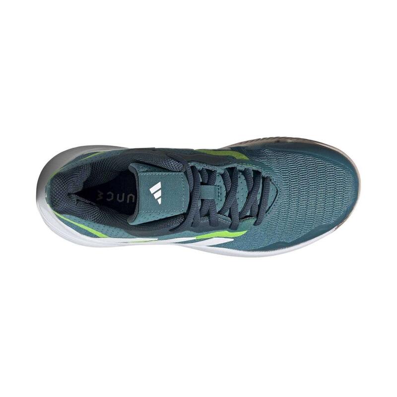 Chaussures Femme Adidas Courtjam Control Id1544 Vertes